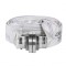 Furtun irigatii Micul Fermier, diametru 2&quot;, lungime 20m, presiune maxima 8bar racorduri aluminiu