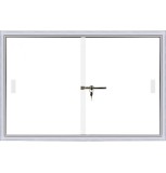 Avizier Magnetic Premium 9 documente A4, rama aluminiu si 2 geamuri glisante, 90x120 cm (7 ani garantie)