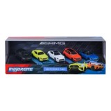 MAJORETTE SET 5 MASINUTE METALICE MERCEDES AMG 7.5CM