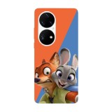 Husa compatibila cu Huawei Nova 9 model Zootopia friends, Silicon, TPU, Viceversa