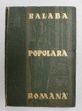 BALADA POPULARA ROMANA-GHEORGHE VRABIE 1966 , COTOR UZAT