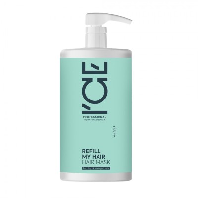 BEA147-100 Masca de par Natura Siberica ICE Refill my Hair 750 ml foto