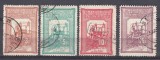 ROMANIA 1906 LP 58 TESATOAREA EMISIUNE DE BINEFACERE SERIE STAMPILATA