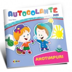 Autocolante pentru pici: Anotimpuri - Inesa Tautu