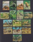 Umm al Qiwain 1972 - Fauna, animale, serie timbre 3D neuzate