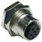 Conector M12 soclu PIN 3 mamă A-DeviceNet / CANopen 250V