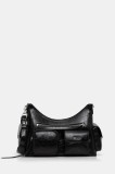 Dkny poșetă culoarea negru, R52CDK71