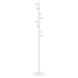 Cumpara ieftin Cuier de haine, alb, 176 cm, fier vopsit electrostatic