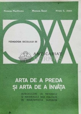 Arta de a preda. Arta de a invata - 1975 - Norman MacKenzie ($B156) foto
