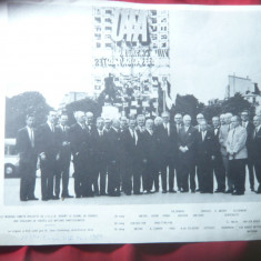 Fila Fotografie tiparita 1965 -Comitet Executiv -Uniunea Internat.a Arhitectilor