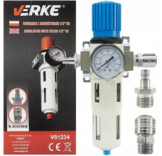 Filtru de aer cu reductor pentu compresor 1/2 Verke foto