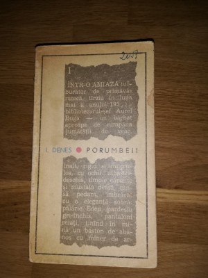 Porumbeii - I Denes foto