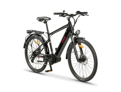 Bicicleta electrica Z-Tech ZT-85 SWORDFISH, motor 250W, baterie 36V 12Ah, viteza 25km/h, autonomie 40km, viteza maxima asistata 25km/h - Negru foto