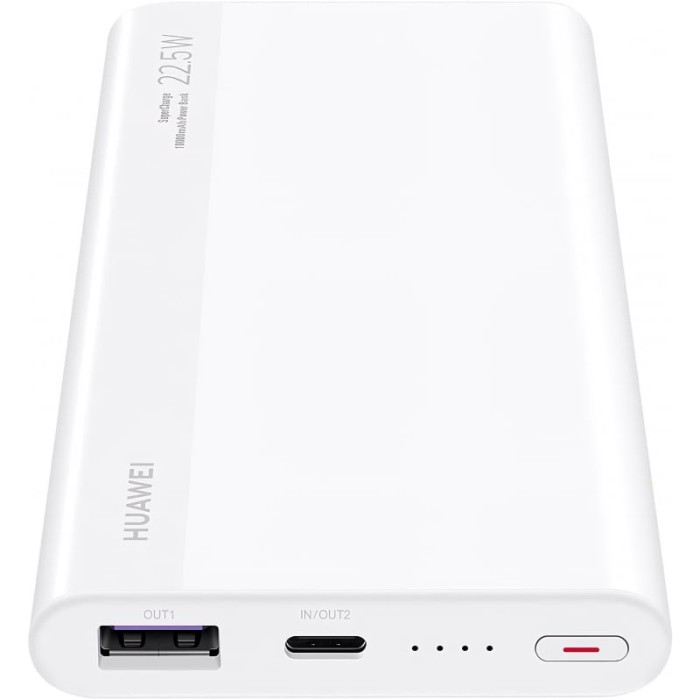 Baterie externa supercharge Huawei P0008 10.000 mah 22.5w alba