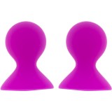 Dream Toys SILICONE NIPPLE SUCKERS ventuze pentru mameloane pink 2 buc