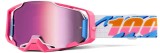 Ochelari atv/cross 100% Armega LeFreak HiPER, lentila oglinda roz Cod Produs: MX_NEW 26014026PE