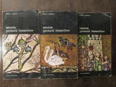 VIKTOR LAZAREV - ISTORIA PICTURII BIZANTINE ( 3 VOL ) foto