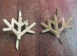 S 43 - semne de arma - metalice - vanatori munte - aurii