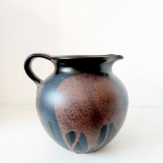 Vas ceramic mare Steuler Keramik 272-18 anii 70 West-Germany lava Mid-Century