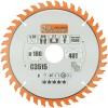 Disc circular vidia pentru lemn, 40 dinti, 180x30 mm, Richmann Exclusive