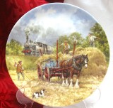 FARFURIE DECORATIVA PORTELAN ENGLEZESC WEDGWOOD FINE BONE CHINA BRADEX IN EDITIE LIMITATA