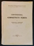 1936/1937 CONTENCIOSUL ADMINISTRATIV ROMAN Constantin G Rarincescu Juridic Drept