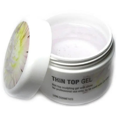 Gel UV Lion Cosmetics - Gel Thin top 40ml foto