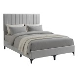 Cumpara ieftin Pat textil Moega, Pako World, Gri, 160x200 cm