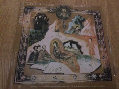 Romanian Christmas Carols Corala patriarhiei romane colinde craciun disc vinyl lp muzica religioasa corala VG++
