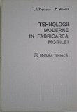 Tehnologii Moderne in Fabricarea Mobilei - Ion P. Florescu, D. Nicoara - Carte de Specialitate