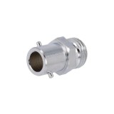 Conector baionetă alamă nichel 12,3mm