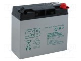 Acumul: plumb-acid 12V 18Ah AGM nu necesită &icirc;ntreţinere 5kg