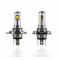 Set 2 becuri LED pentru faruri H4 X4 12V-24V Alb 6000k