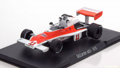 Macheta McLaren M23 James Hunt Campion Formula 1 1976 - Altaya F1 1/43 foto