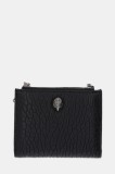 Kurt Geiger London portofel de piele MINI PURSE KENSINGTON culoarea negru, 4198700019