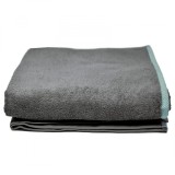 Prosop Sauna Bumbac Organic Homelevel Gri 100x180 cm, Plaja, SPA, Unisex
