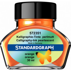 Cerneala perlata caligrafie orange Standardgraph 30 ml