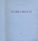 N. GRIGORESCU de ACAD. G. OPRESCU , VOL II , 1962