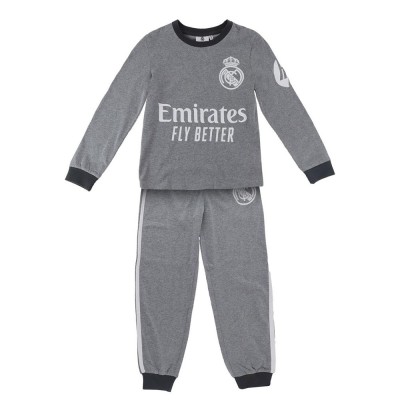 Real Madrid pijamale de copii Long grey - 10 let foto