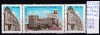 1998 130 de ani Camera de com. si ind. Bucuresti Tip 1, LP1446, MNH 1,2+1Lei, Arhitectura, Nestampilat