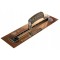 Gletiera inox, intarita, Olejnik, maner piele, 0.4 mm, 12x35.6 cm