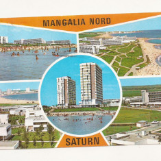 RF2 -Carte Postala- Mangalia Nord - Saturn, circulata 1972