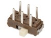 Comutator Glisant DPDT 0,3A 6V ON-ON THT pentru PCB
