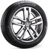 Roata Iarna Completa Oe Volkswagen Tiouran Design Salvador 215/55 R 17 94H, 6,5J x 17 ET52 5TA073227Z49