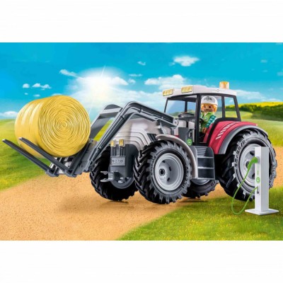 PLAYMOBIL - TRACTOR MARE CU ACCESORII foto