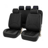 Set Huse Scaune Auto Subaru Forester, Ortopedice, din Piele ECO, culoare Negru