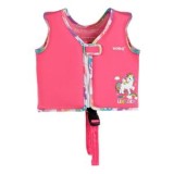 Vestă de &icirc;not din spumă cu design Unicorn, Fucsia, pentru copii 2-3 ani (15-18 kg), CMCLASS