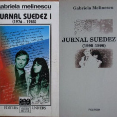 Gabriela Melinescu - Jurnal suedez 1976-1983 (Vol. 1) + 1990-1996 (Vol. 3)