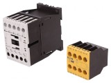 Contactor 3P NO 24VDC cu 5 contacte auxiliare
