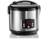 Cumpara ieftin Aparat pentru gatit orez Hamilton Beach 37541-CE, Multi-Cooker la aburi, 4,75 litri, Otel inoxidabil - SECOND